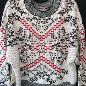 Stylish Women's Patterned Sweater